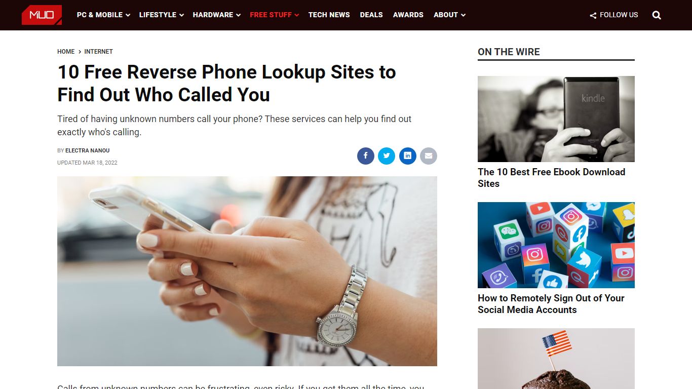 10 Free Reverse Phone Lookup Sites to Find Out Who Called You - MUO